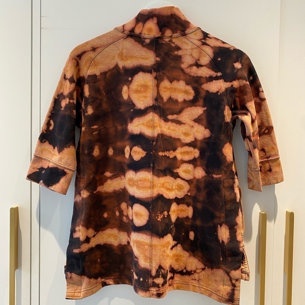 8 Items For Only $30 π₯ Nike Orange and Black Tie-Dye Zip-Up Hoodie - Picture 4 of 8